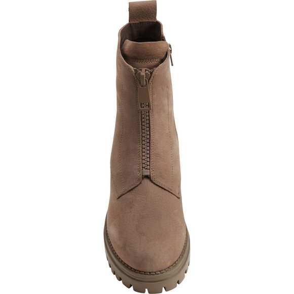 NEW SHOECOLATE Made in India Zip Boots - Nubuck For Women 362sn - Picture 2 of 5